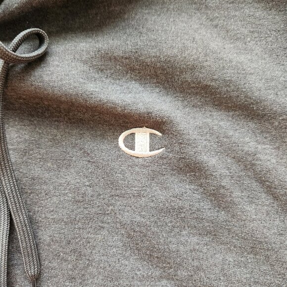 Champion Hoodie XL Gray Warm Comfy Cozy Super Soft - Picture 2 of 7
